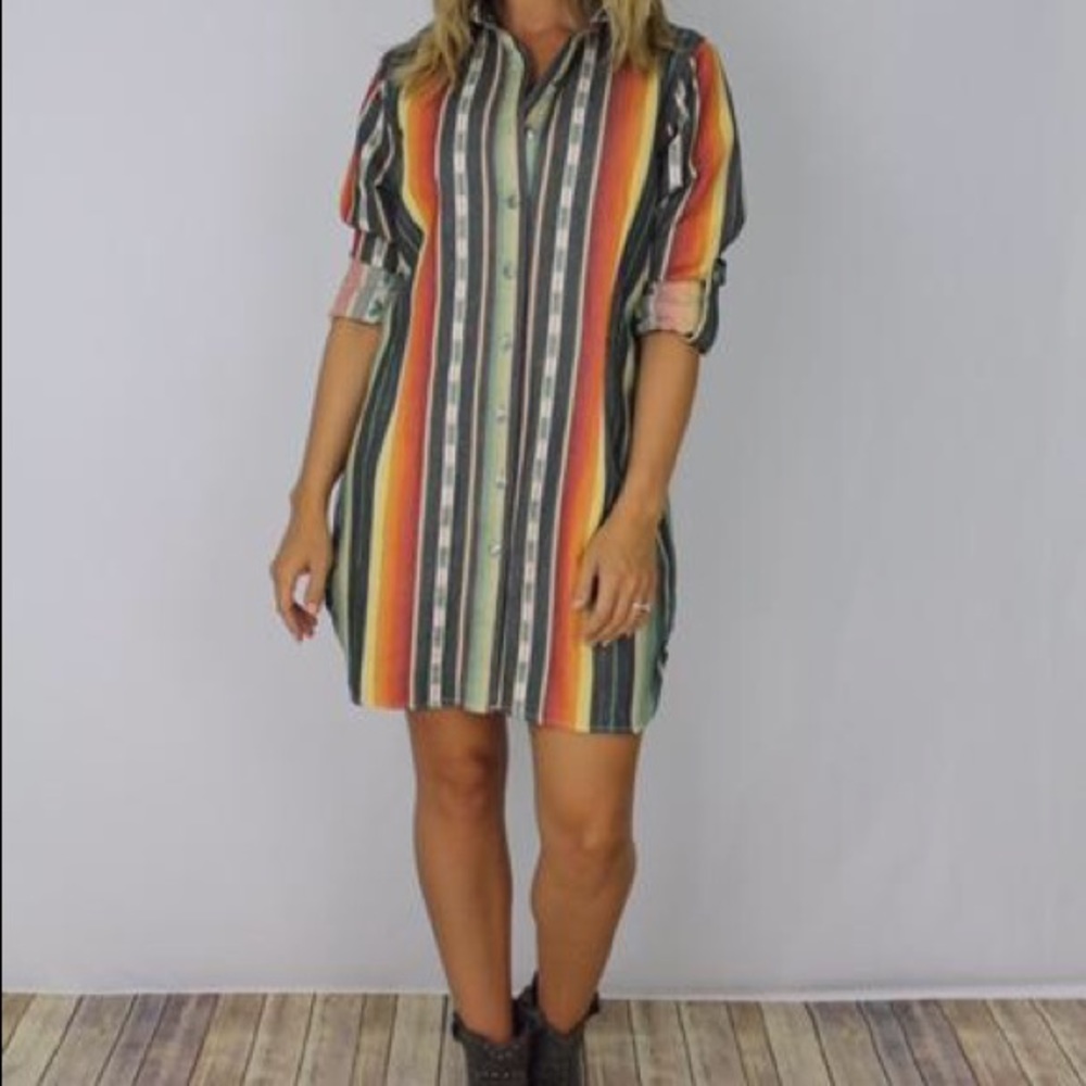 Serape Dress